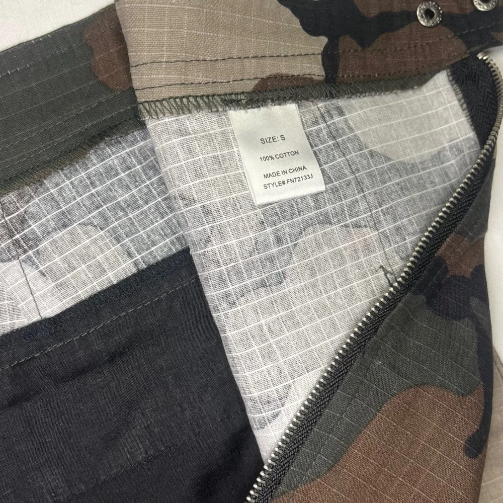 Fashion Nova Camo Cargo Mini Skirt Small